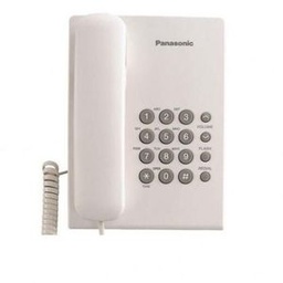 Panasonic Téléphone Fixe Avec Fil - KX-TS500FX - Blanc