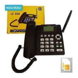 TÉLÉPHONE GSM 2 SIM  LS 930 - Noir