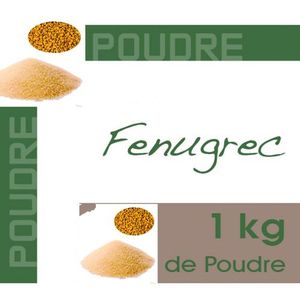 Poudre De Fenugrec Bio 40g - Fenugreek En Poudre, Alholva, Qualité Maroc