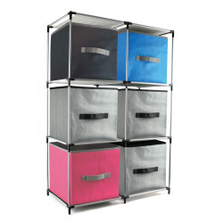 Étagère à 6 casiers