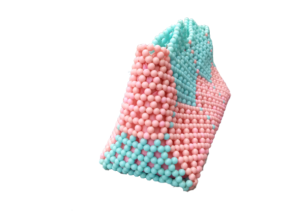 Petit sac multicolore