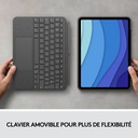 Logitech Combo Touch IPad Pro 11 Pouces (1re, 2e, 3e Gén - 2018, 2020, 2021) Etui Clavier