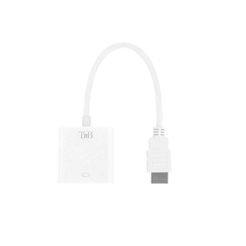 TNB Adaptateur HDMI Mâle Vers VGA Femelle - Blanc