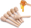 Wooden Honey Stick Wood Stick Honey Dipper Honey Spoon Stick Honey Rod