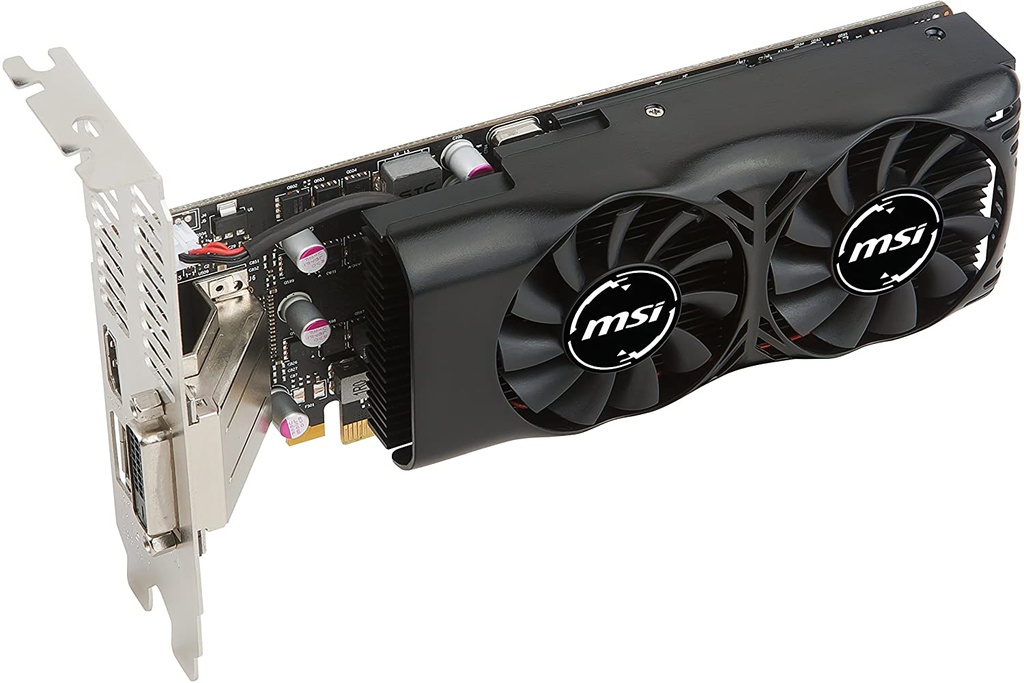 Msi Carte Graphique GeForce GTX 1050 Ti 4GT LP - 4 Go - Noir