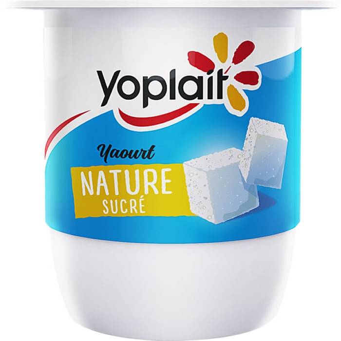 YAOURT NAT SUCRE 125G YOP     