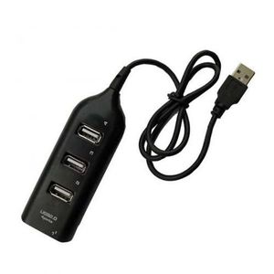 USB HUB 4 Ports - Noir