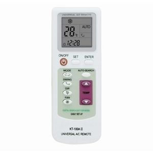 Télécommande Universelle Split / Climatiseur KT-100A - Compatible - Climatiseur - Universel - Blanc