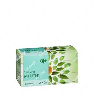 Carrefour Thé Vert Menthe X25