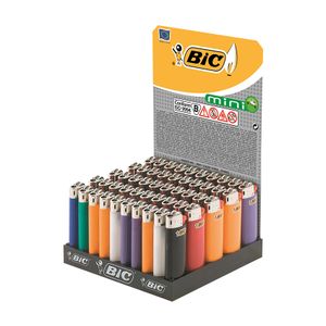 Bic Briquet J5 Mini Standard Barquette X 50 - Multicolore