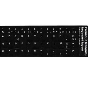 Sticker Autocollant Clavier Azerty