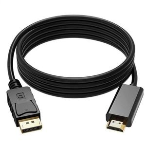 Câble Displayport Mâle Vers HDMI Mâle 1,8M
