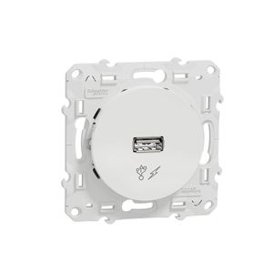 Schneider Electric Prise USB Odace 5V 1A à Griffes
