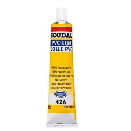 COLLE PVC RIGIDE 125ml 42A SOUDAL REF 101143