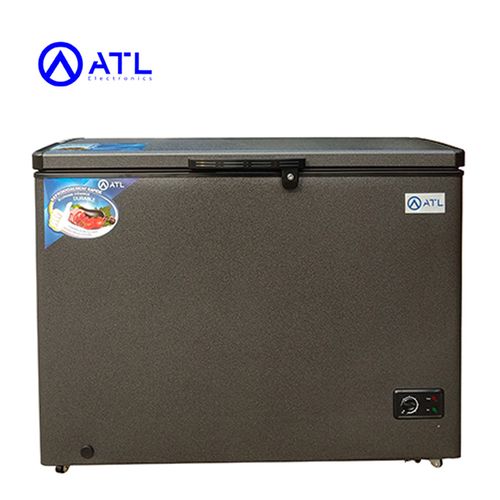 ATL Congelateur 255L - 01 Porte - Special Pattern - Serrure - 01 Panier Anti Corrosion - Anti Rayure