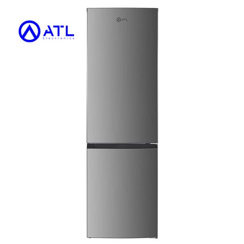 ATL Réfrigérateur Combine Total No Frost 03 Tirroirs - 252L - 02 Portes - Inox&amp;Silver
