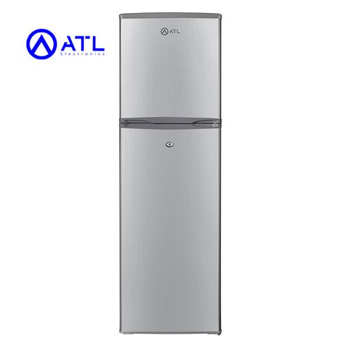 ATL Réfrigérateur 166L - 02 Portes - Inox&amp;Silver