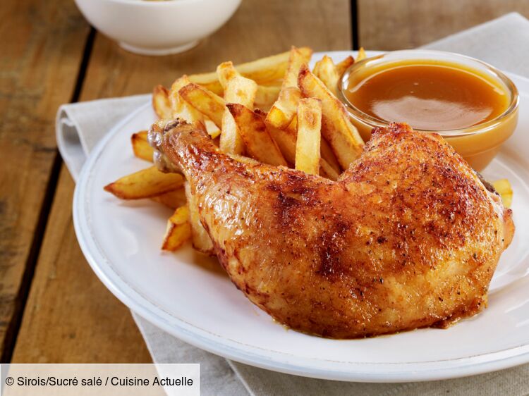 Frite poulet