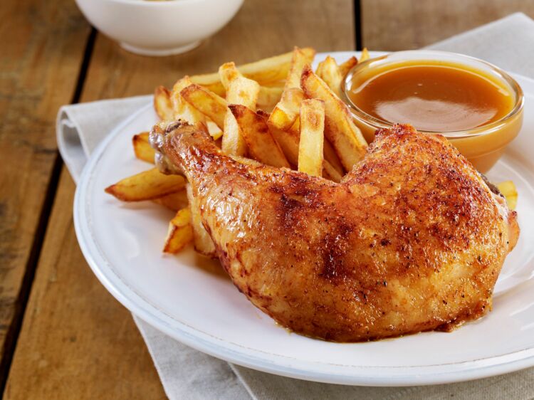 Frites poulet/poisson