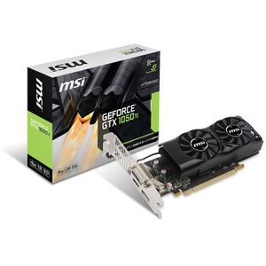 Msi Carte Graphique GeForce GTX 1050 Ti 4GT LP - 4 Go - Noir