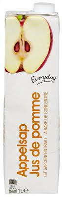 EVERYDAY JUS DE POMME BRIQUE 10X20CL