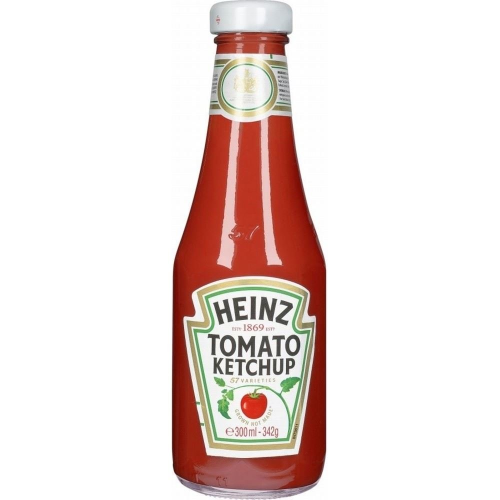 TOMATO KETCHUP HEINZ FL 342G