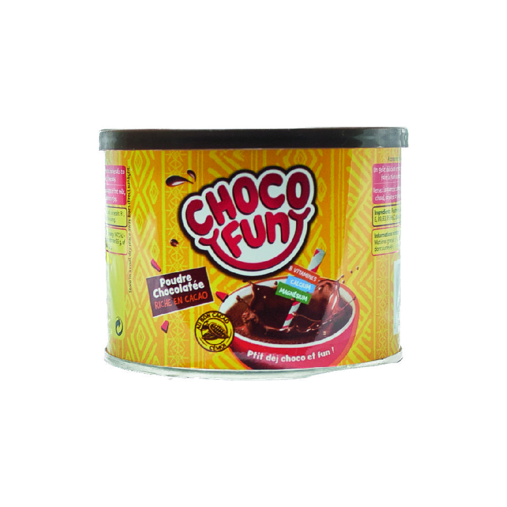 CHOCOFUN POUDRE CHOC 250GX12