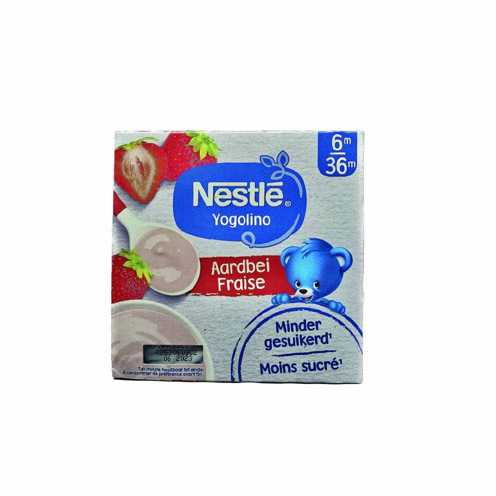 NESTLÉ YOGOLINO fraise 6m+ 4x100g