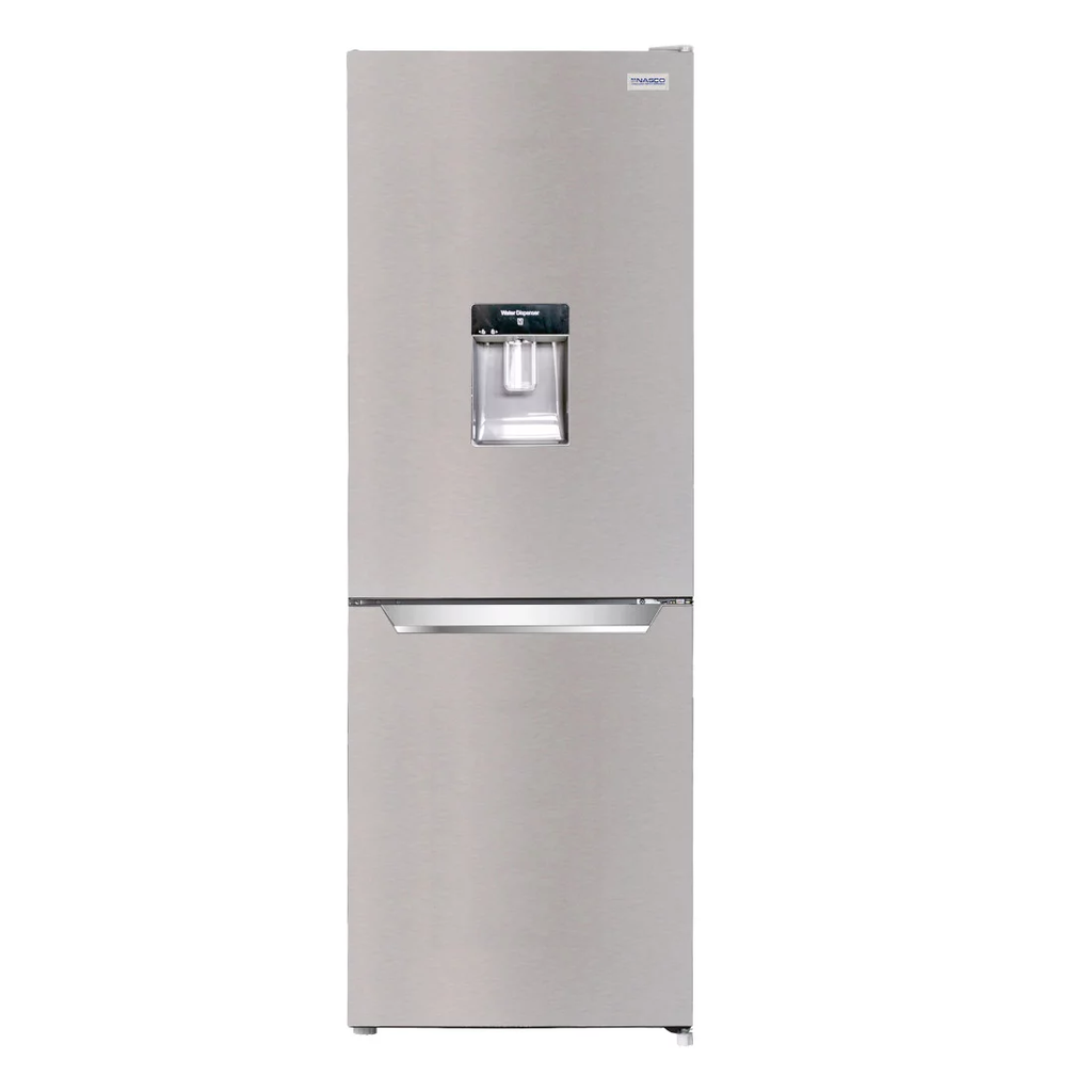  NASD2-ML203-WD - FRIGO COMBINE NASCO/ GRIS/ 227LT NET/ 3 TIROIRS/ DISTRIBUTEUR D'EAU