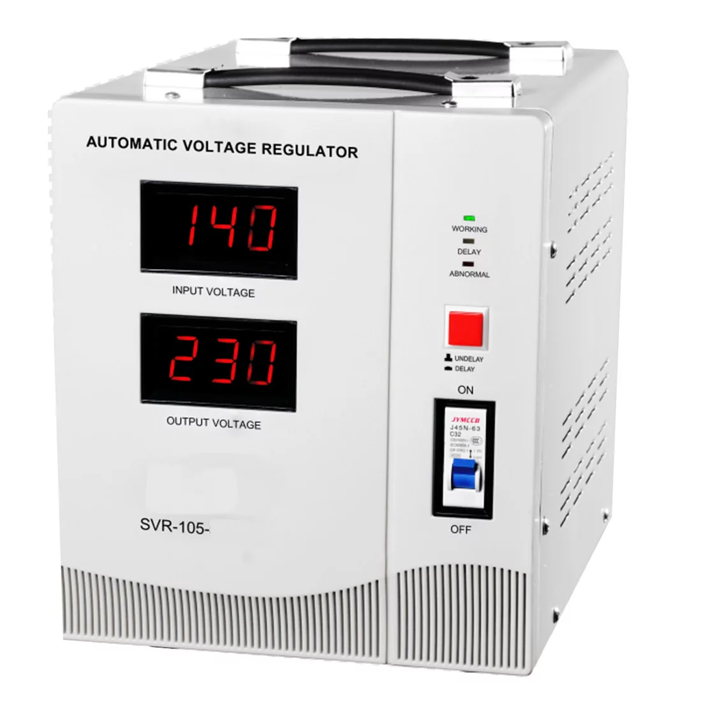  SVR-105-3000VA - STABILISATEUR NASCO 3000VA/1800W 5 RELAIS AFFICHAGE LCD / 2PC/CT