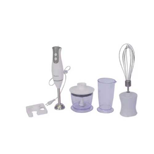  MIXER_HB1902 - MIXEUR A MAIN NASCO 700ML 300W PLAST BODY AVEC 1 KIT D'ACCESS 6PC/CT