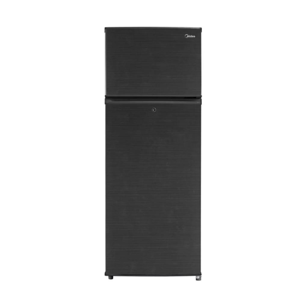  MIDEA_MDRT294FGF28 - REFRIGERATEUR DOUBLE-PORTE MIDEA /204L (164LT+40LT) DE-FROST/NOIR-GRIS/AVEC CLE