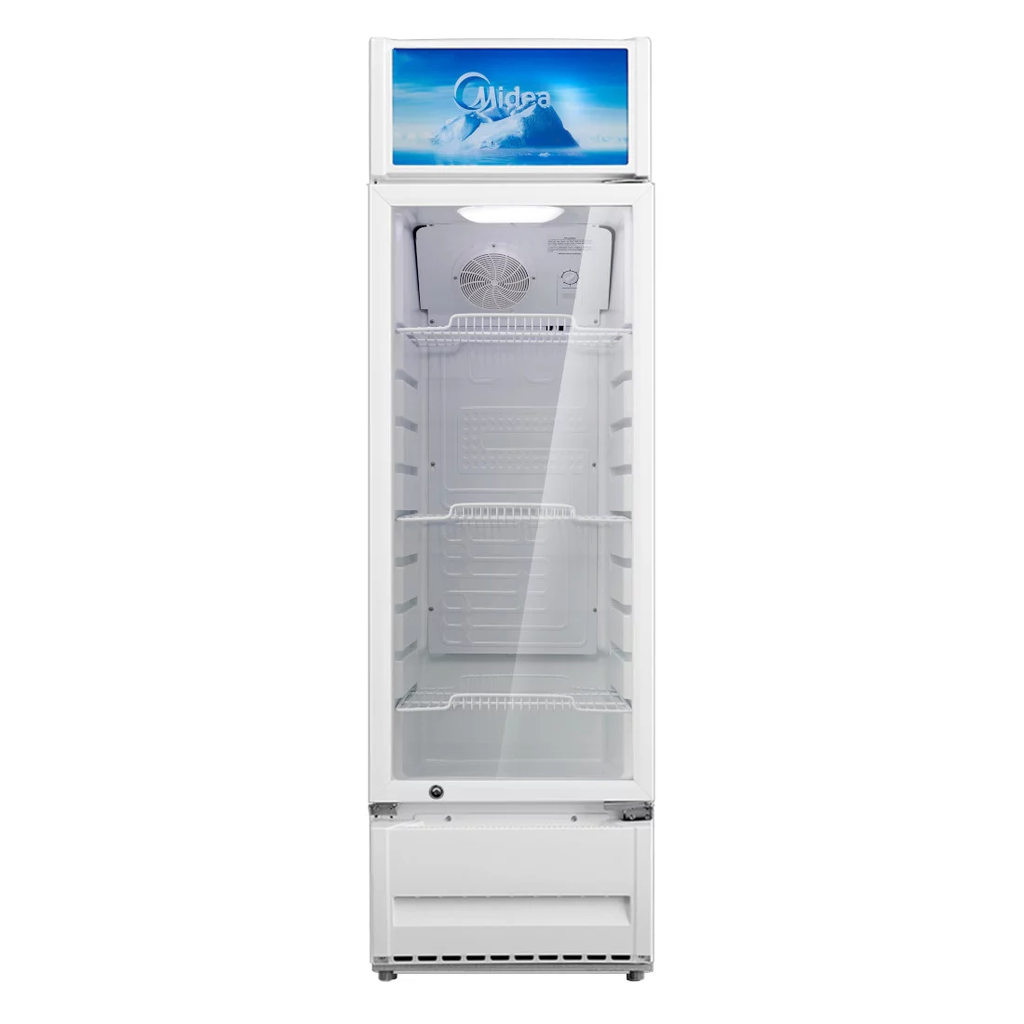  MIDEA_MDRZ302FZG21 - REFROIDISSEUR VITRE MIDEA / BLANC / 211LT