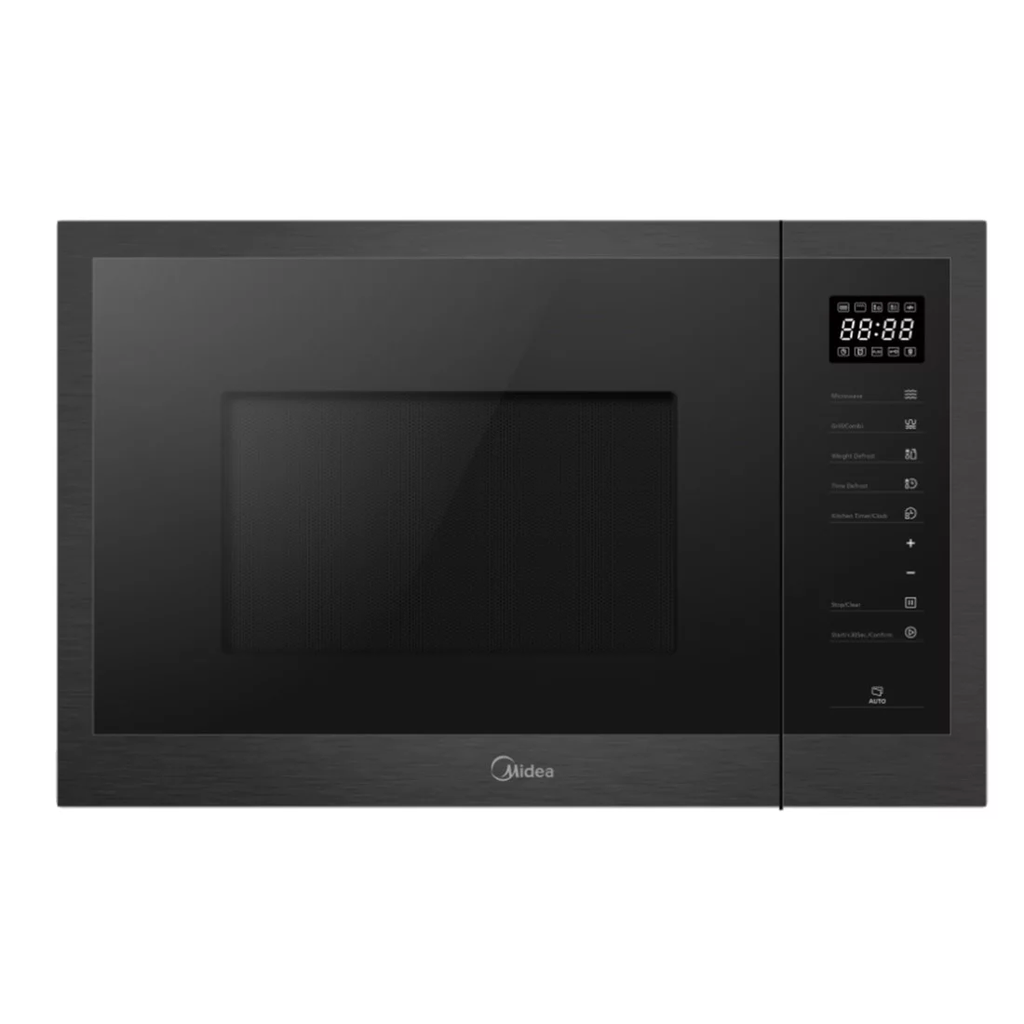  TG925E3BK - FOUR A MICRO-ONDE ENCASTRE MIDEA / 25LT / NOIR VITRE / TACTILE