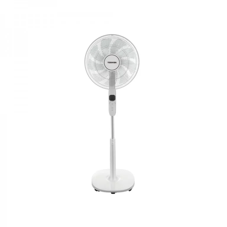  F-LSD10WAF - VENTILATEUR A PIED TOSHIBA/AVEC TELECOMMANDE/MODE SILENCE/BLANC