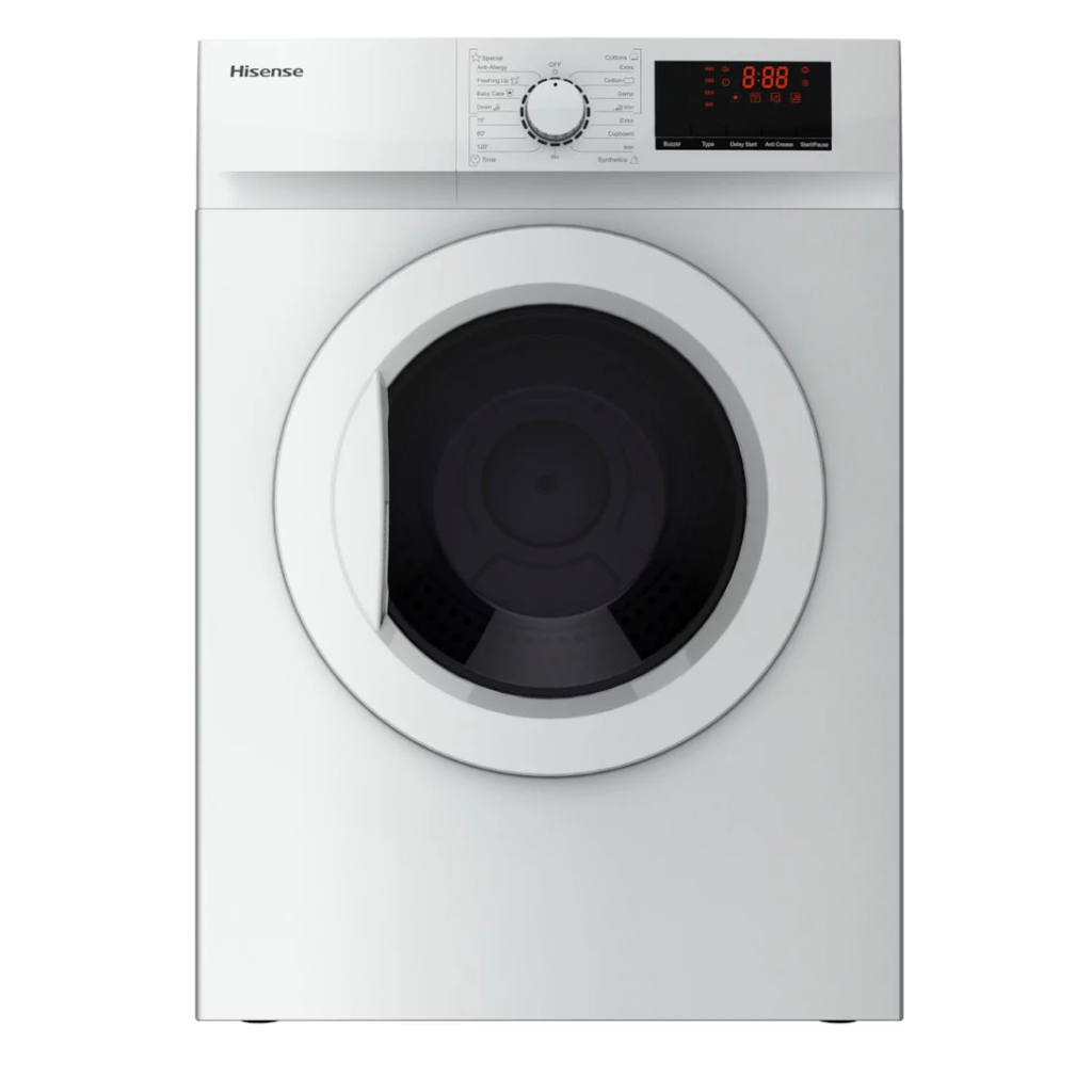  DVDL80S - SECHE LINGE HISENSE/ 8KG/ SILVER/ 220-240V/ 2350W