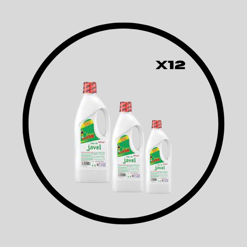 JAVEL 12 SUPER CLEAN 1L x  12