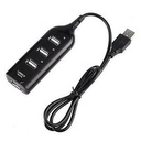 USB HUB 4 Ports - Noir