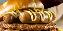 Saucisse burger - Frites