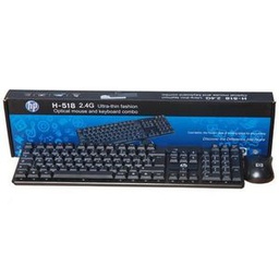 Hp Clavier Hp Souris Sans Fil  2.4G - Noir