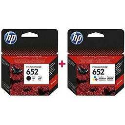 Hp Cartouche D'encre 652 (COULEUR Et NOIR)