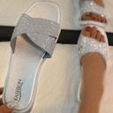 Sequins Rhinestone Sandals Slipper