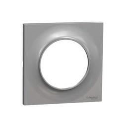 Schneider Electric Plaque 1 Poste Odace Styl - Aluminium