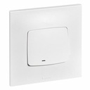 Interrupteur ou va-et-vient lumineux (voyant fourni) Neptune - Blanc