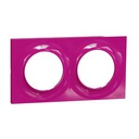 Schneider Electric Plaque 2 Postes Odace Styl - Violet