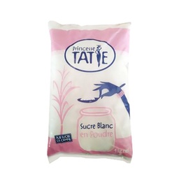 SUCRE PDR BLC SCHT 1KG TATIE