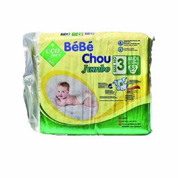 Couches jumbo midi 5-10kg 88pcs