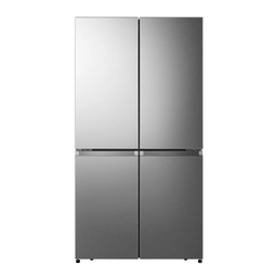  RC-68WC4SA - FRIGO COMBINE AMERICAIN HISENSE /4 PORTES/582 LT/NOIR GRIS/ DUAL TECH COOLING