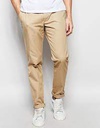 Pantalon chino marron