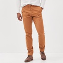 Pantalon chino marron